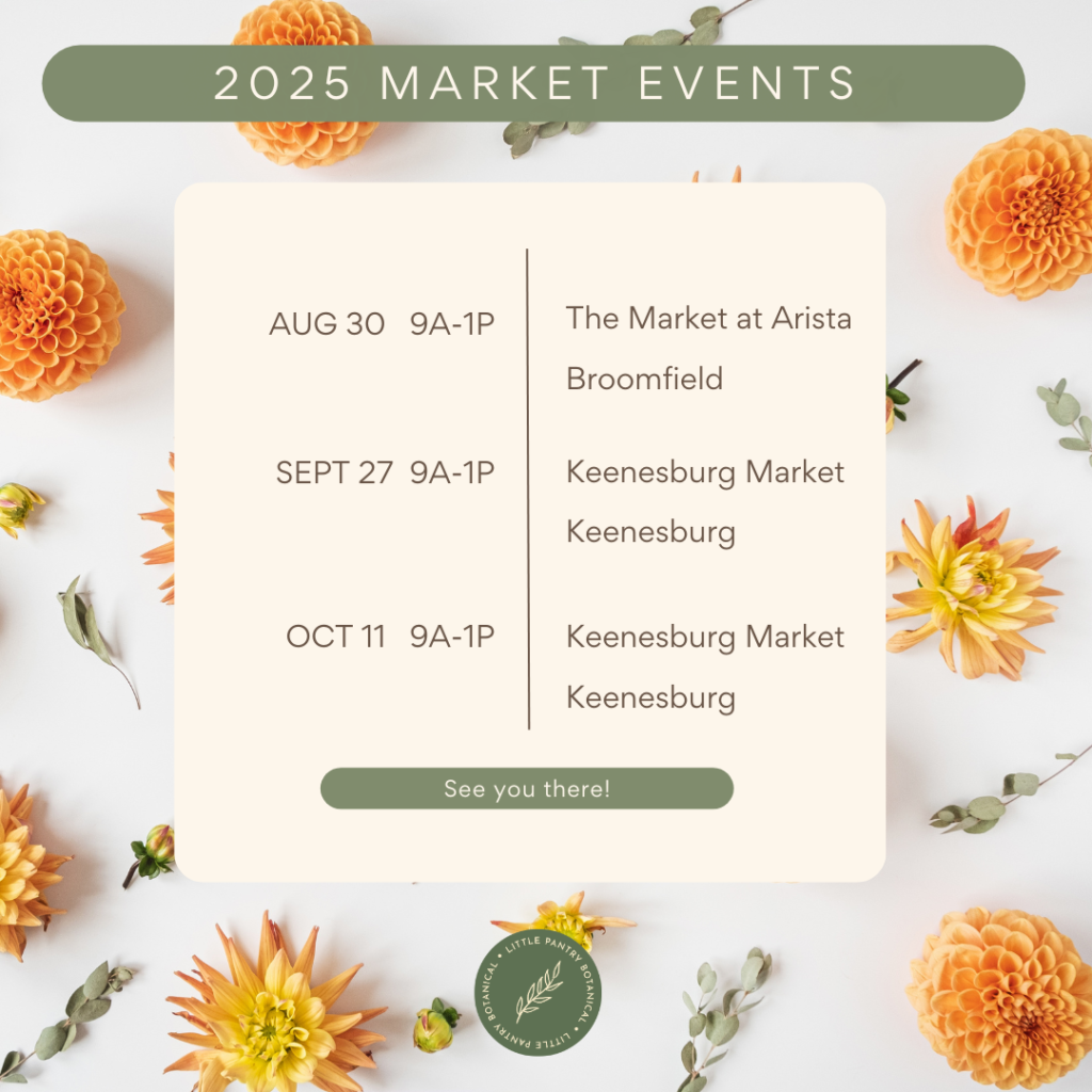 2025 Market Schedule